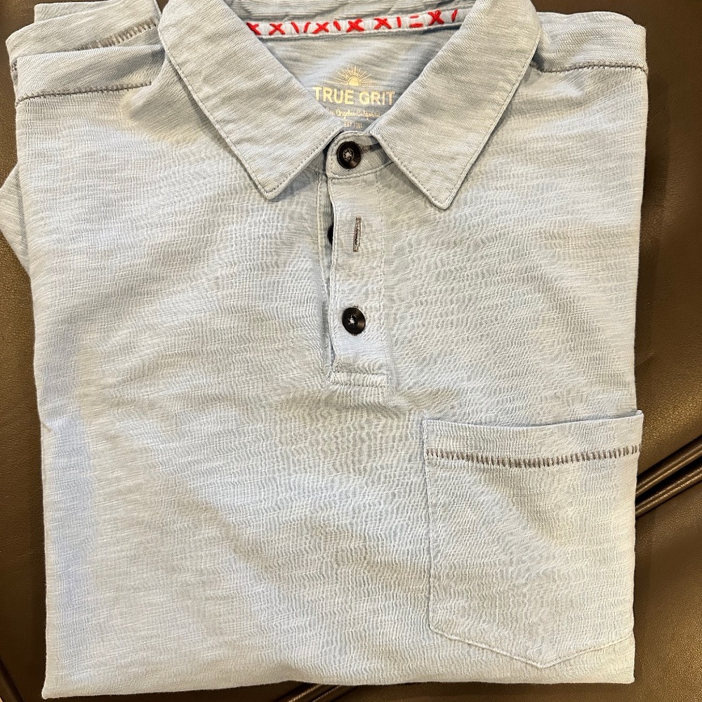 True Grit Cotton Polo Medium